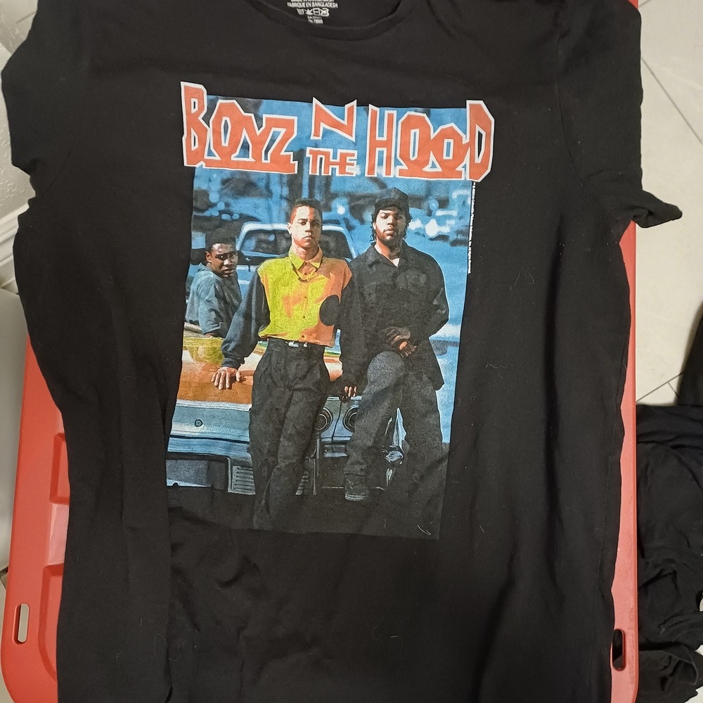 Source Unknown Black Boyz N The Hood Graphic Tee